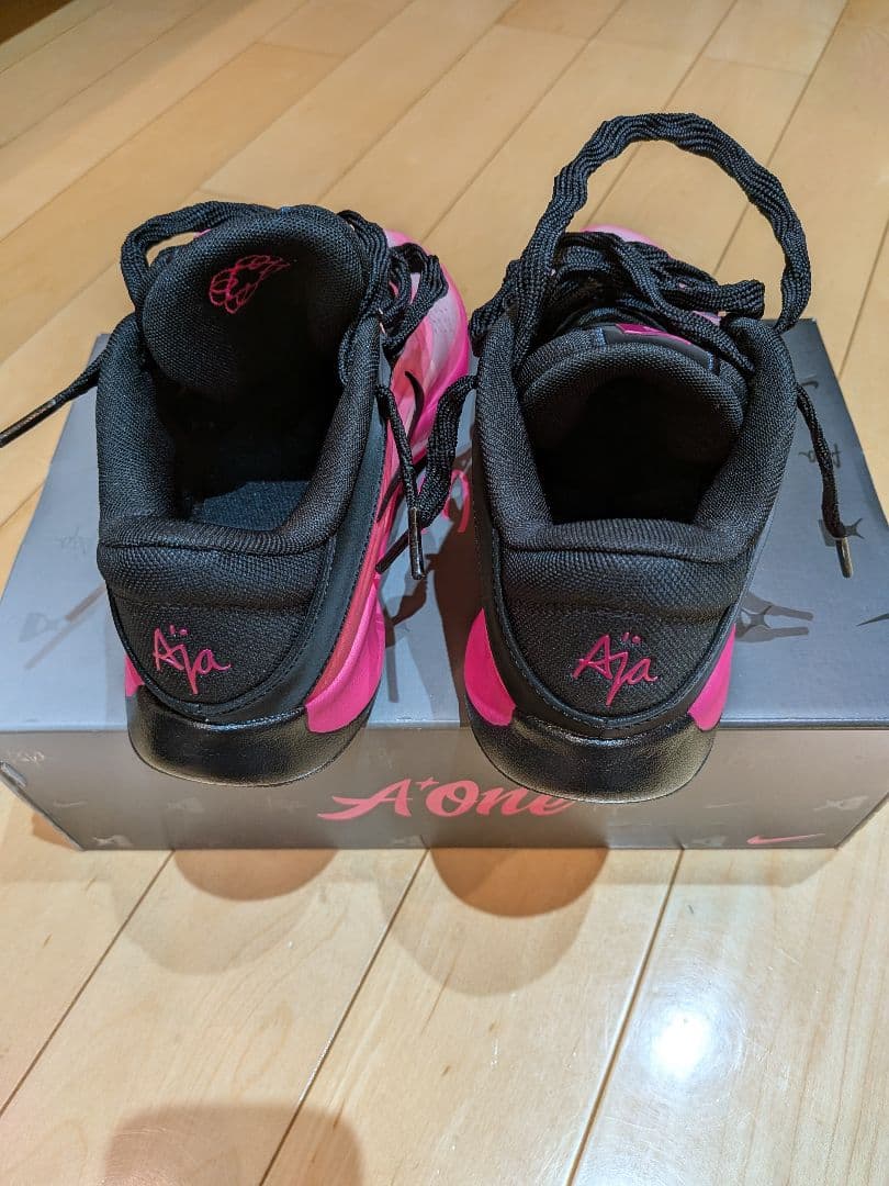 Nike A'ONE EPブラック/ハイパーピンク　23cm