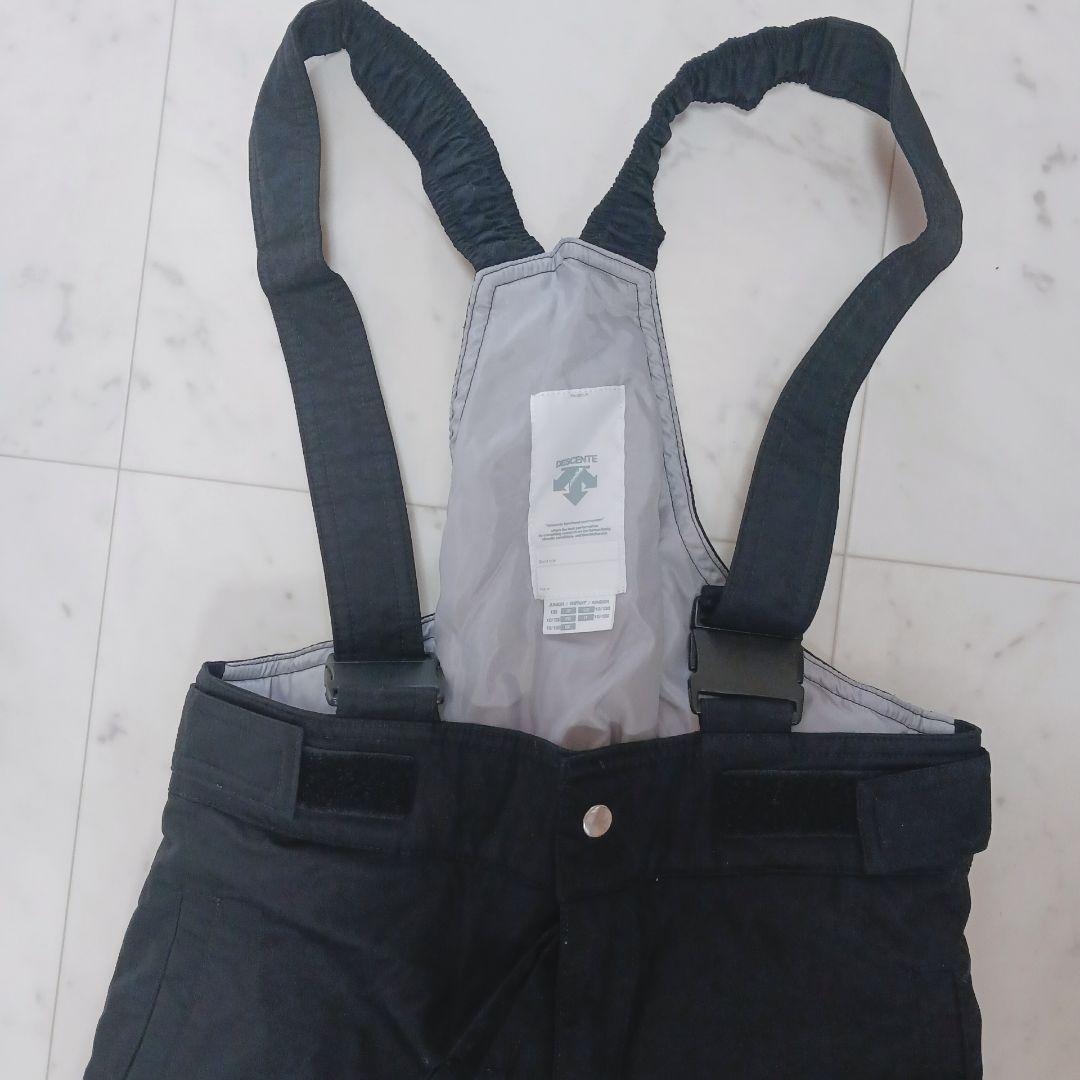 DESCENTE　ヒートナビ　スキーウェア　130 スノボ 上下 ロゴ