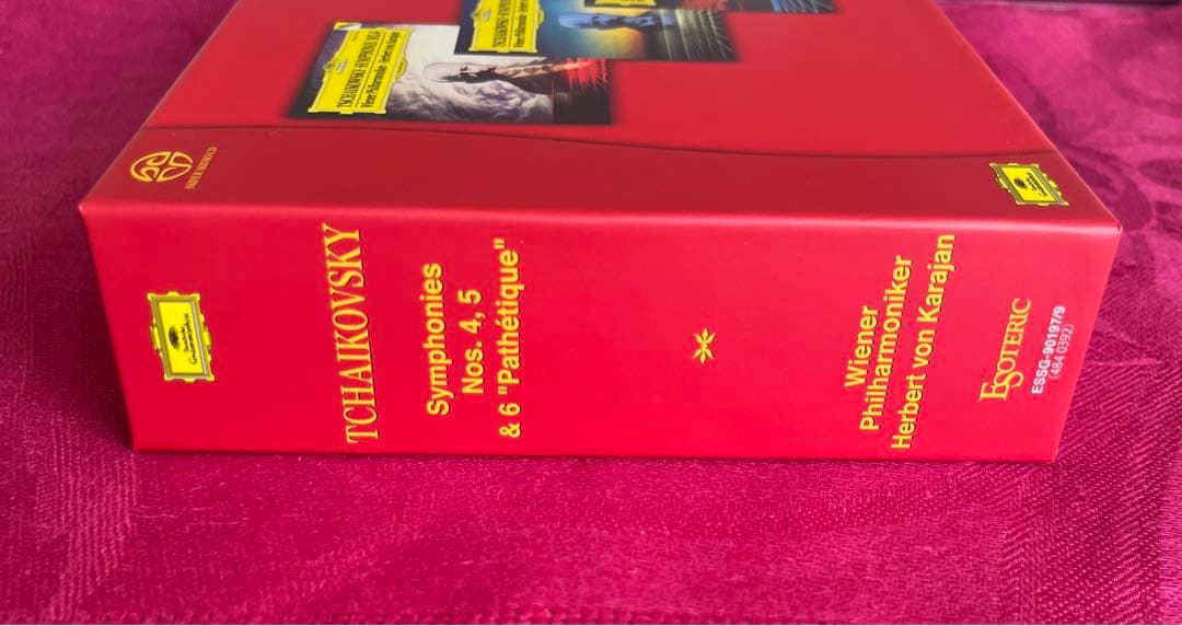 Esoteric チャイコフスキー交響曲第4番、第5番、悲愴 3枚組 CD