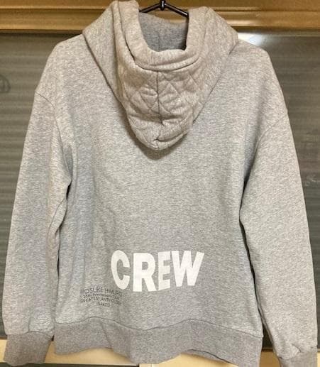 氷室京介 NAKED 本人着用同モデル! CREWパーカー! 超貴重品!