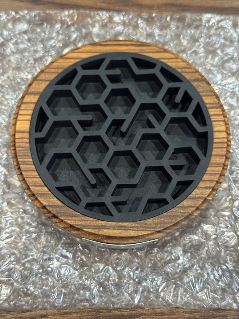 XWAG PRODUCTS X-TAGE ROUNDM コースター ゼブラウッド