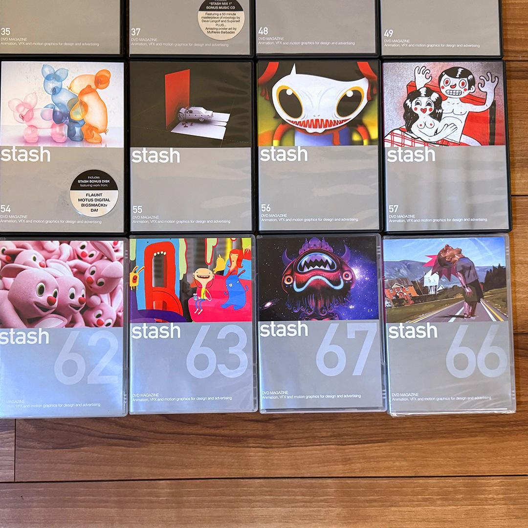 stash DVDマガジン 34枚 まとめ売り