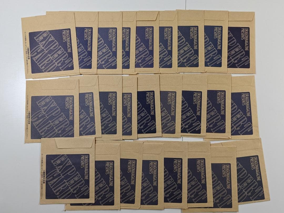 【ドラゴンマガジン】エキスパート　カード　セット　非売品　付録　入手困難