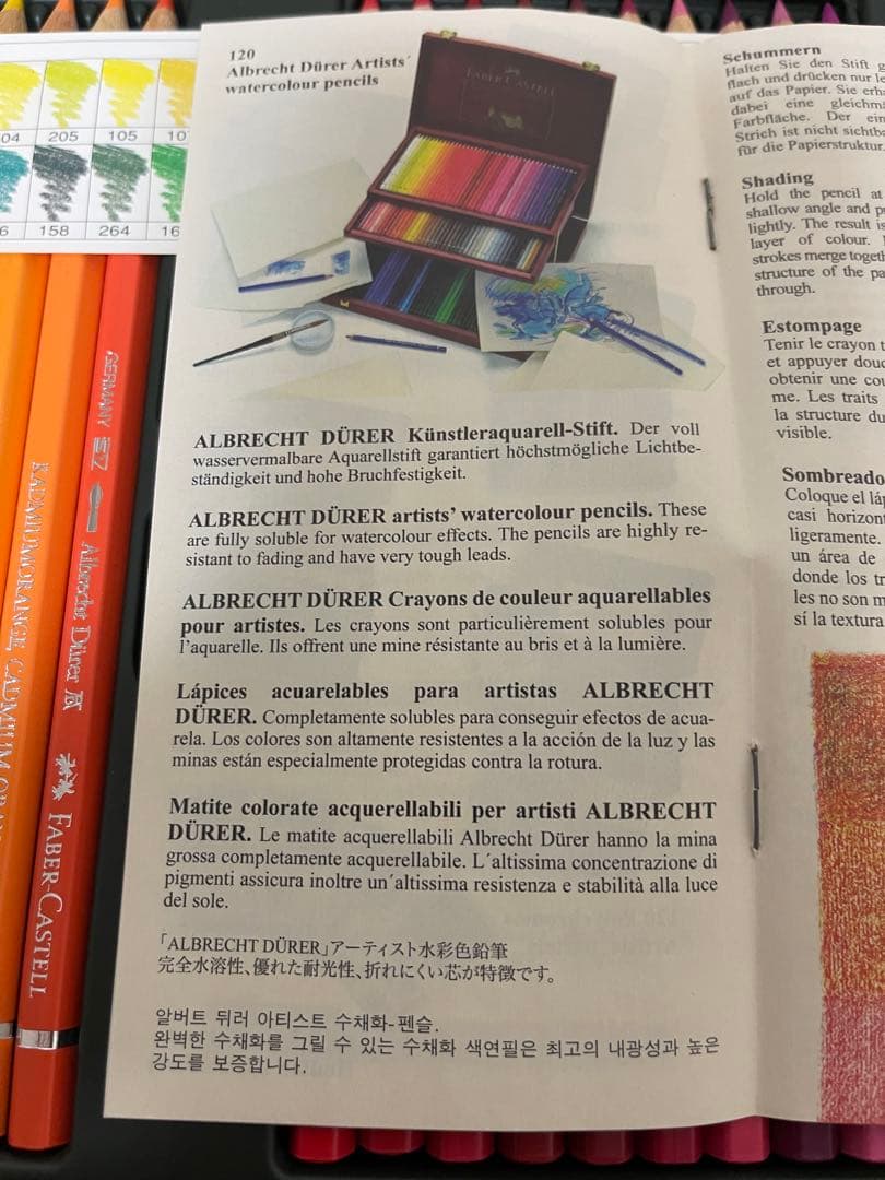 Faber-Castell 木箱 60色セット 色鉛筆 ファーバーカステル