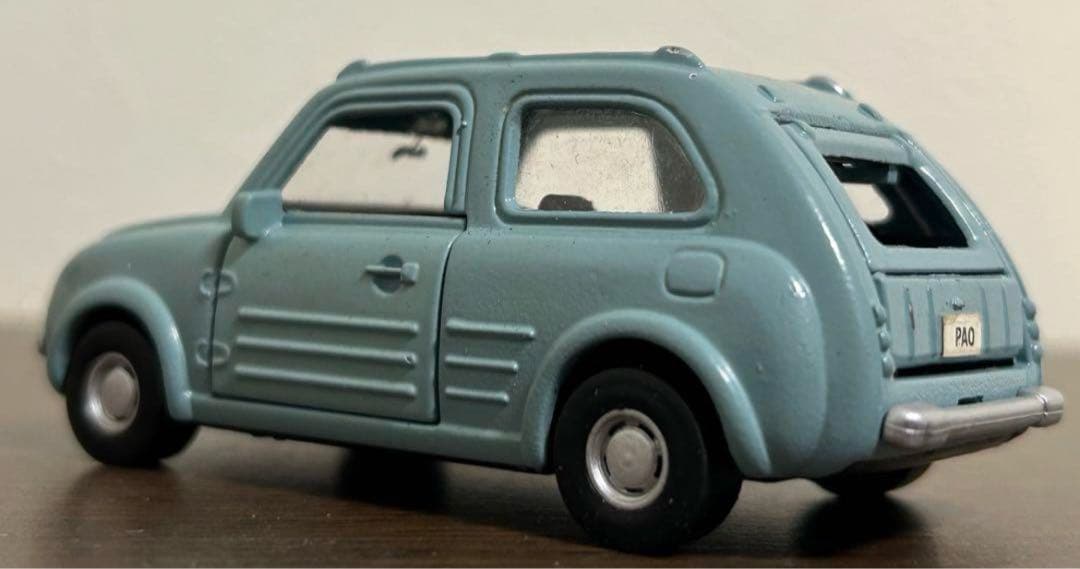 ヨネザワ ダイヤペット ニッサン パオ ライトブルー アイボリー レッド 3台