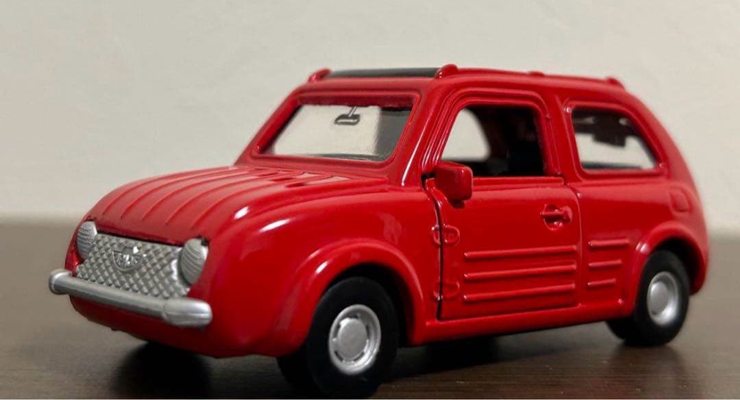 ヨネザワ ダイヤペット ニッサン パオ ライトブルー アイボリー レッド 3台