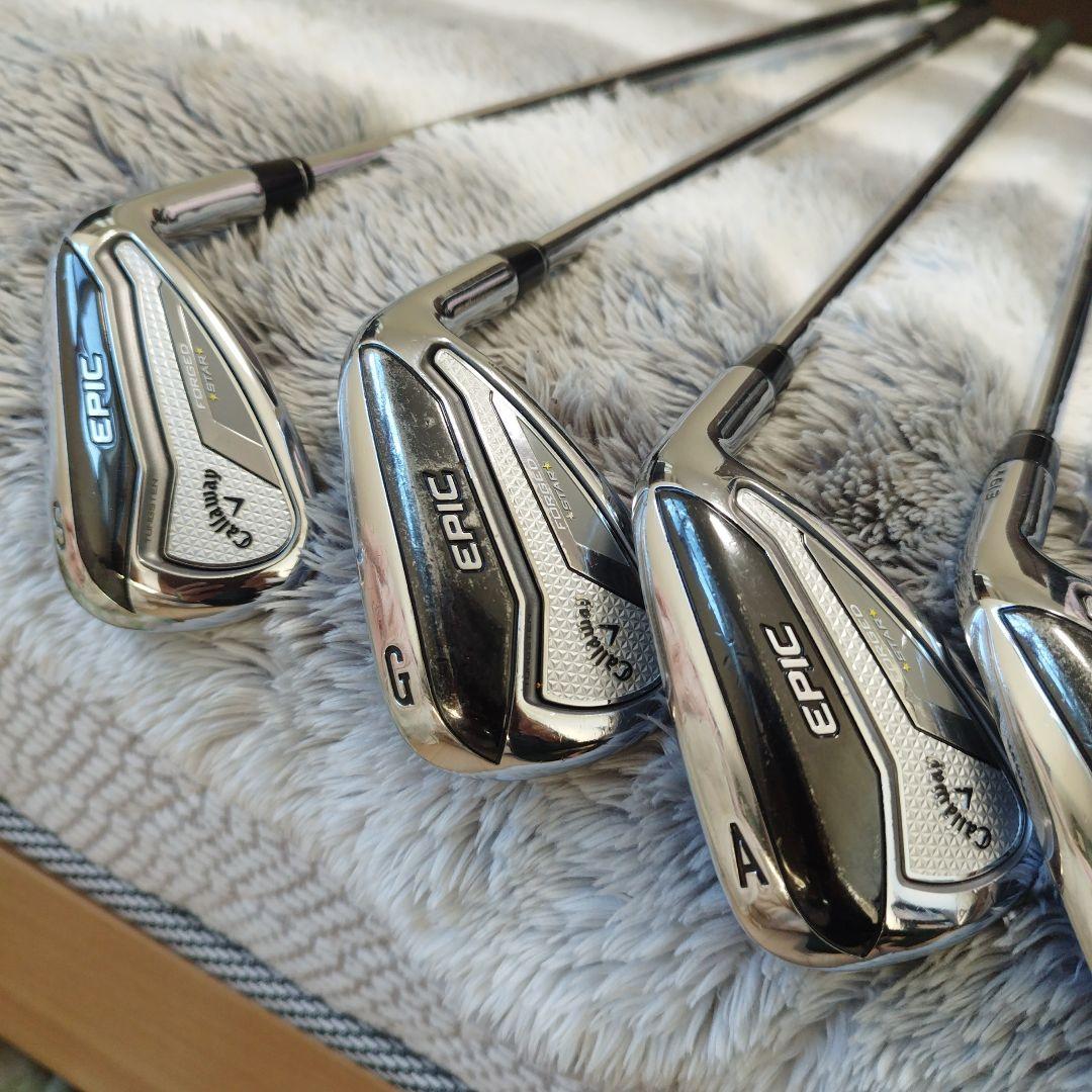 Callaway Epic フォージドスターアイアンセット 8本
