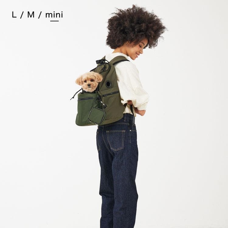 【新品】未使用 MATIE ペットリュック miniサイズ 犬用 ブラック