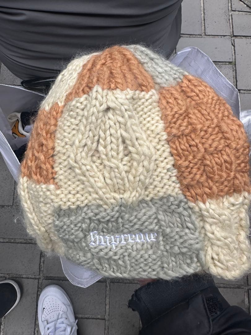 スキー・スノーボードアクセサリー Supreme Block Knit Beanie