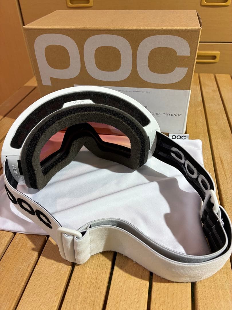 POC Fovea WF Hydrogen White ゴーグル