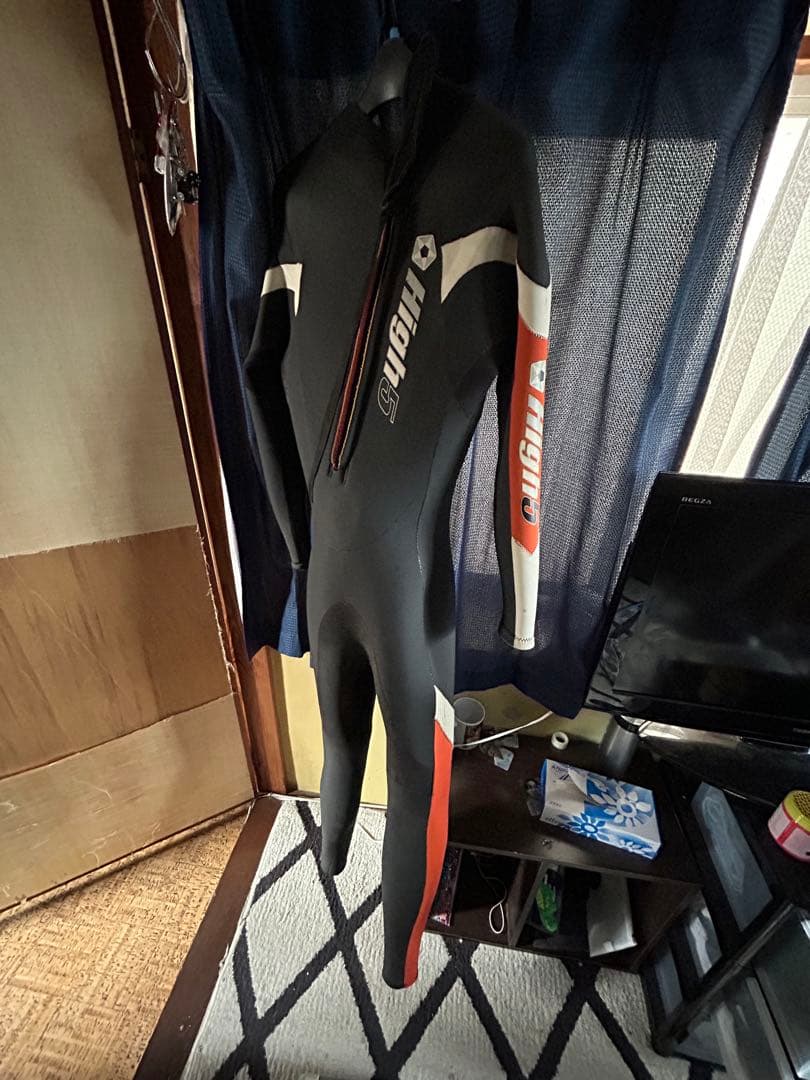 high5・セミドライ 黒/オレンジ