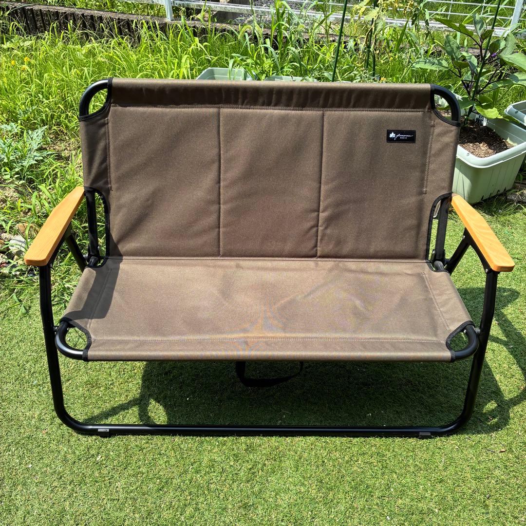 【美品】LOGOS グランベーシック チェアfor2 専用カバー　セット