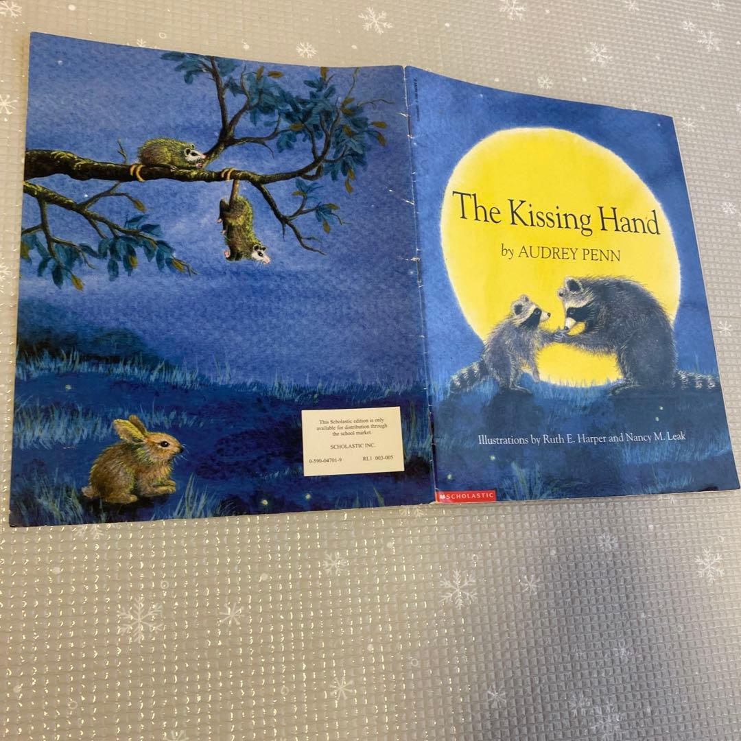 絵本・児童書 the kissing hand