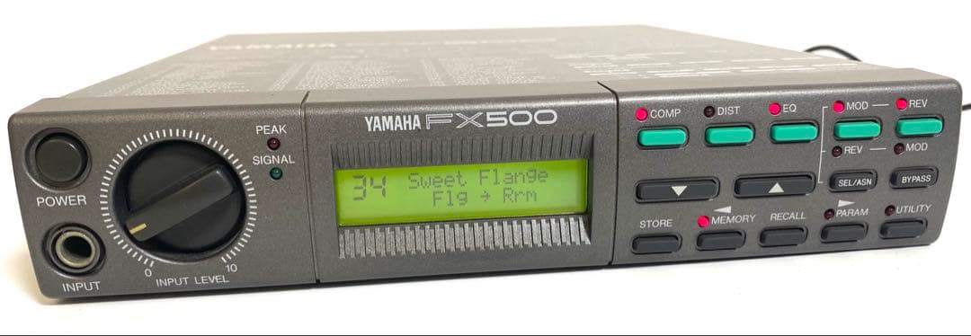 YAMAHA ヤマハ FX500 マルチエフェクター エフェクトプロセッサー