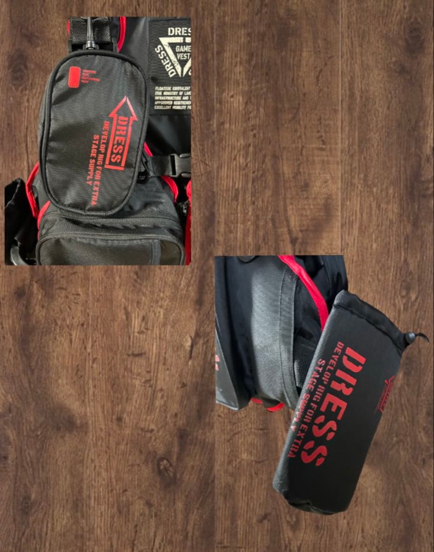 【値下げ】DRESS ライフジャケット 赤