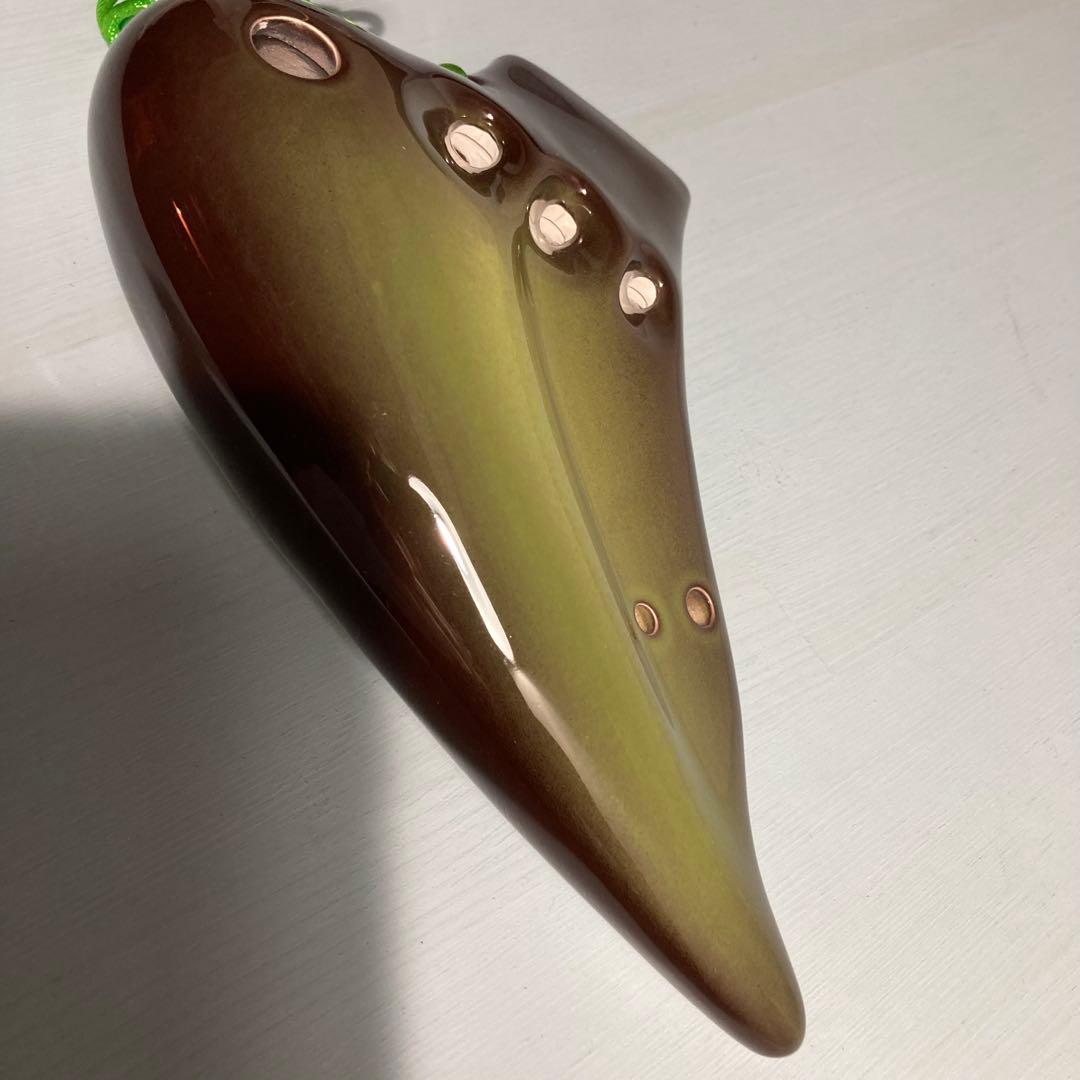 【新品未使用】TNGオカリナ トリプル アルト C管 グラデーショングリーン