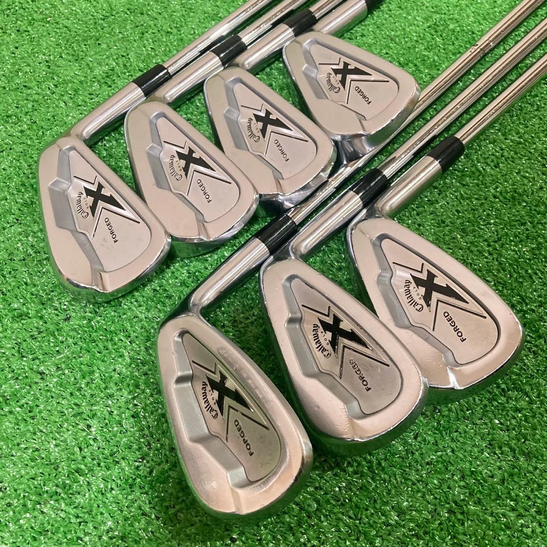 初代キャロウェイ X Callaway X FORGEDアイアンセット 2007