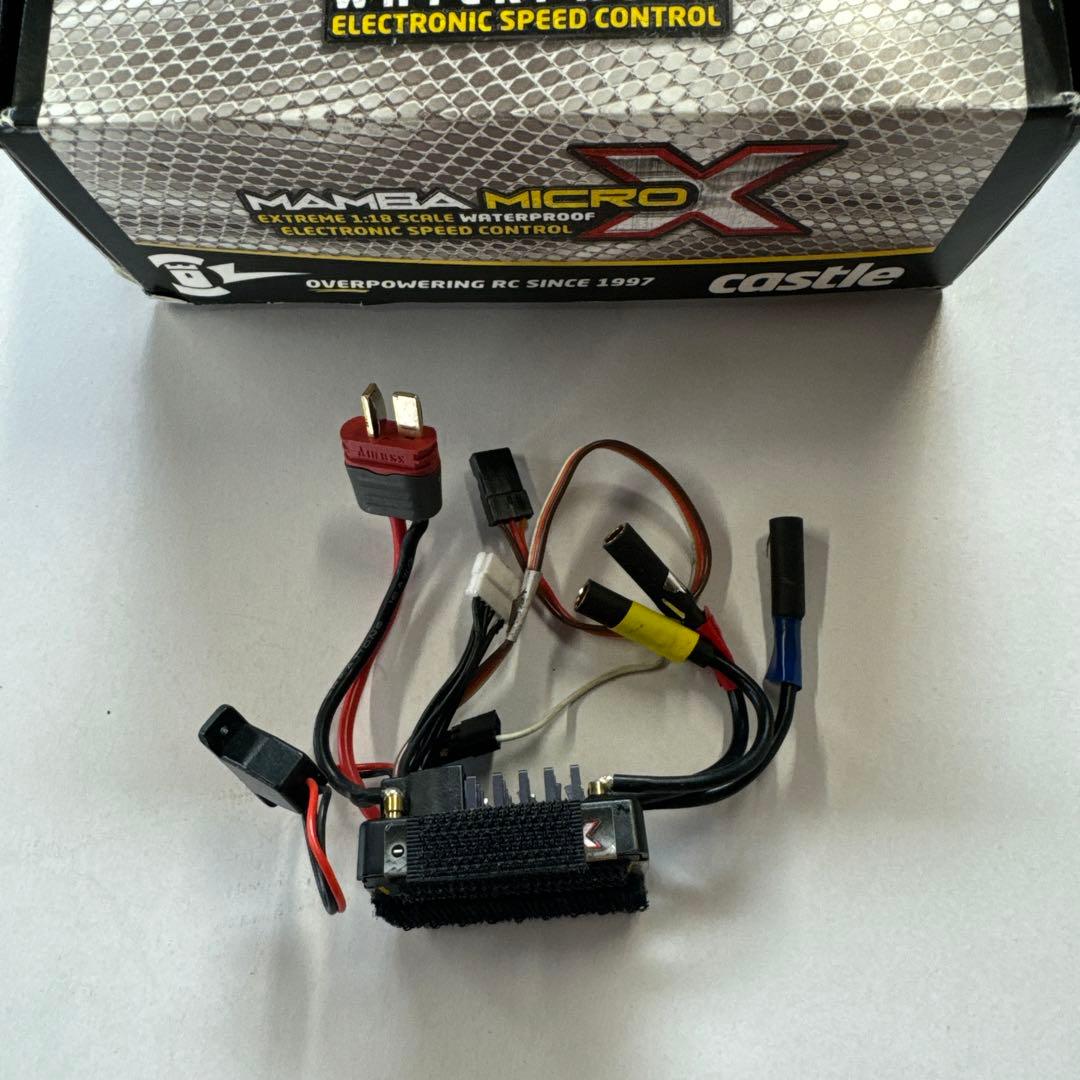 #キャッスル Castle Mamba Micro X 1/18 ESC