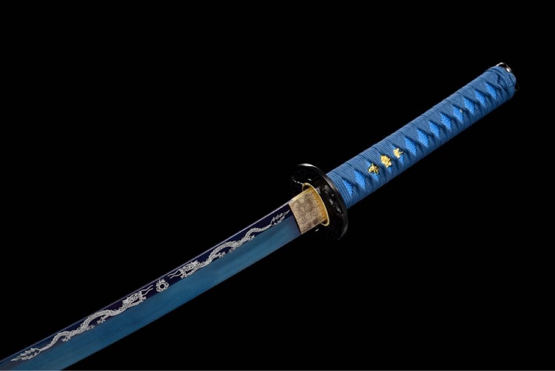 鶴龍 刀装具 日本刀 武具 鑑賞刀 居合刀 模造刀 舞踊刀