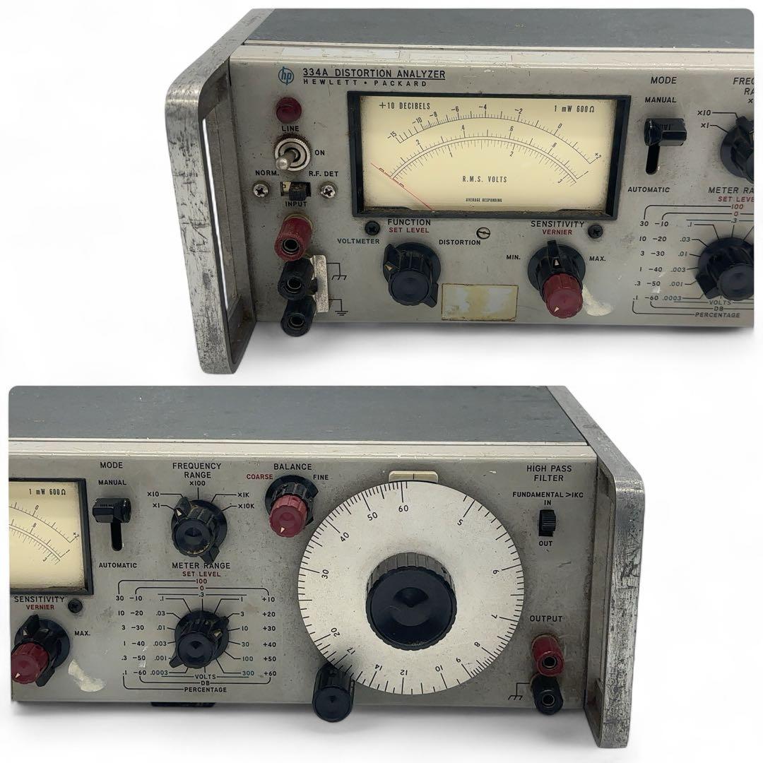 希少品 HP 334A DISTORTION ANALYZER オーディオ歪率計