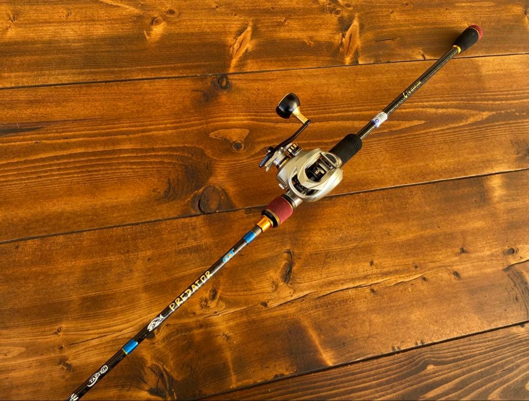 ジギングセット　船釣り　海釣り　3ピースパックロッド　Fujiガイド タイラバ