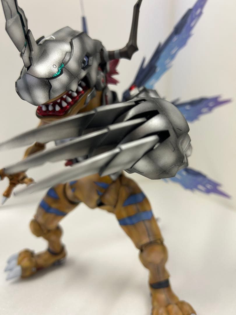初売り ガンプラ全塗装完成品 デジモンメタルグレイモン