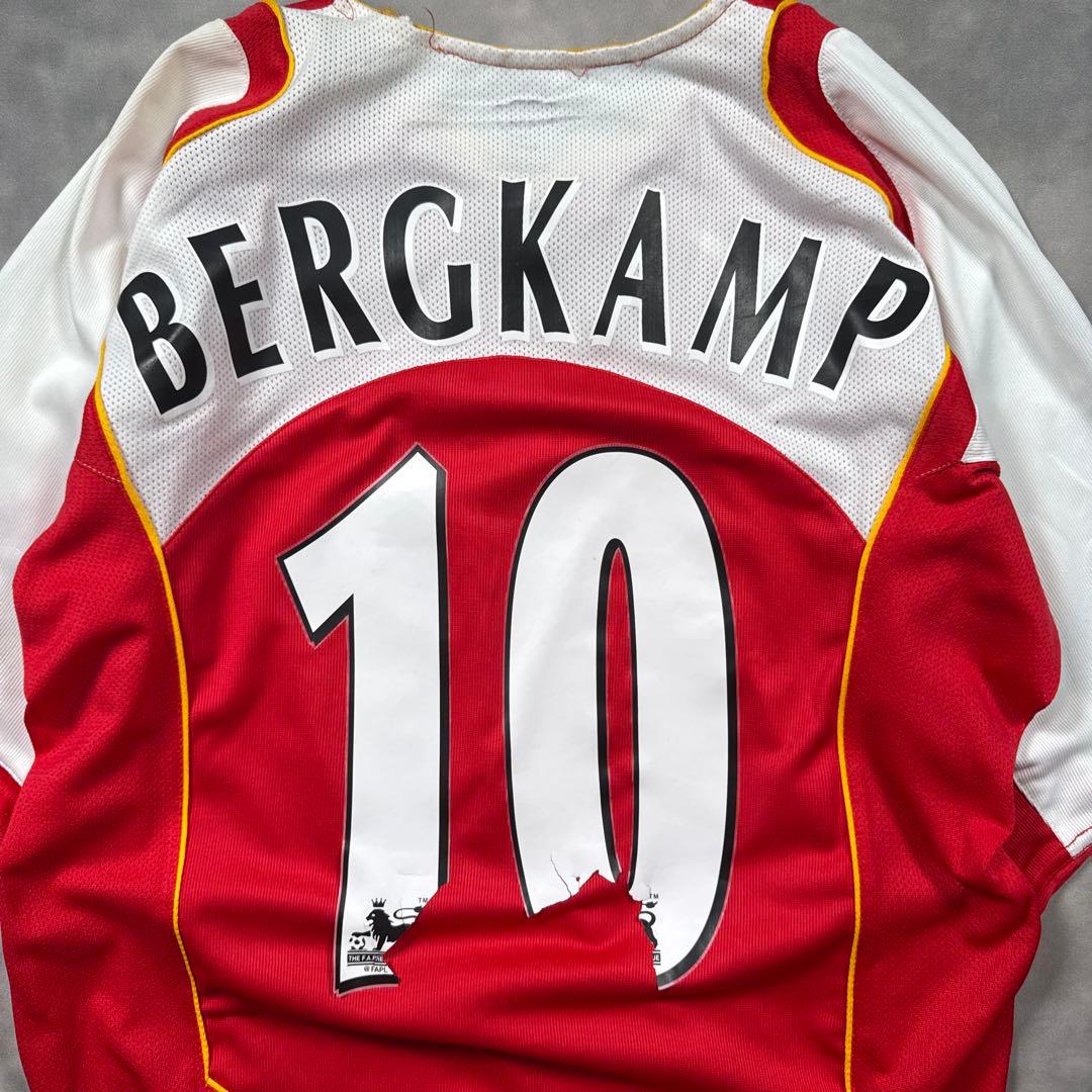 R24 古着2002-03NIKE アーセナル 10番ベルカンプ.