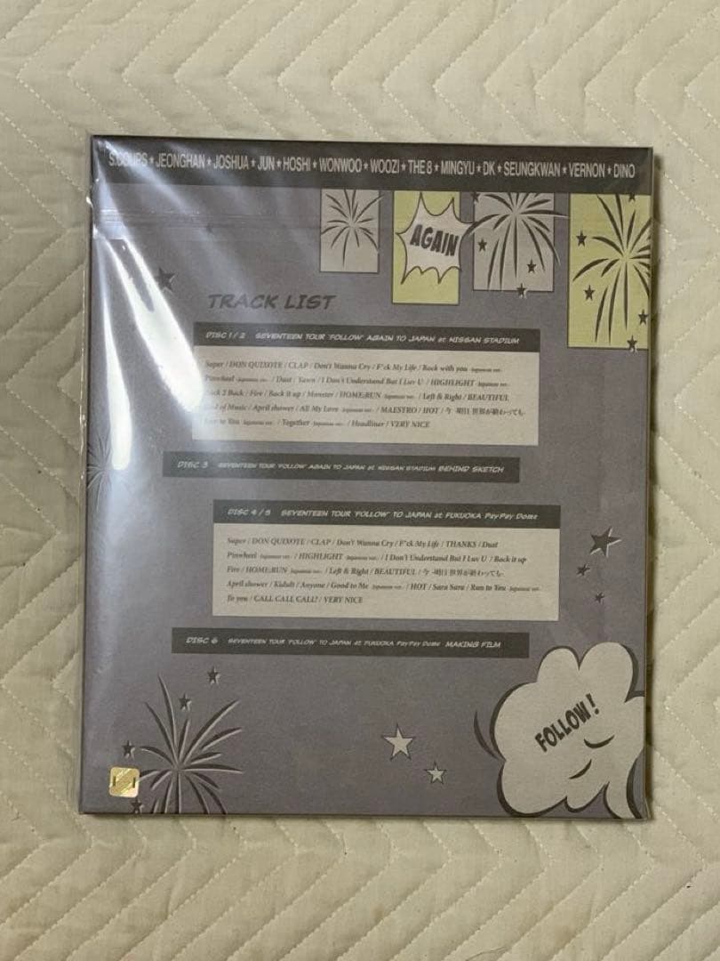 SEVENTEEN セブチ dFOLLOW AGAIN TO JAPAN DVD