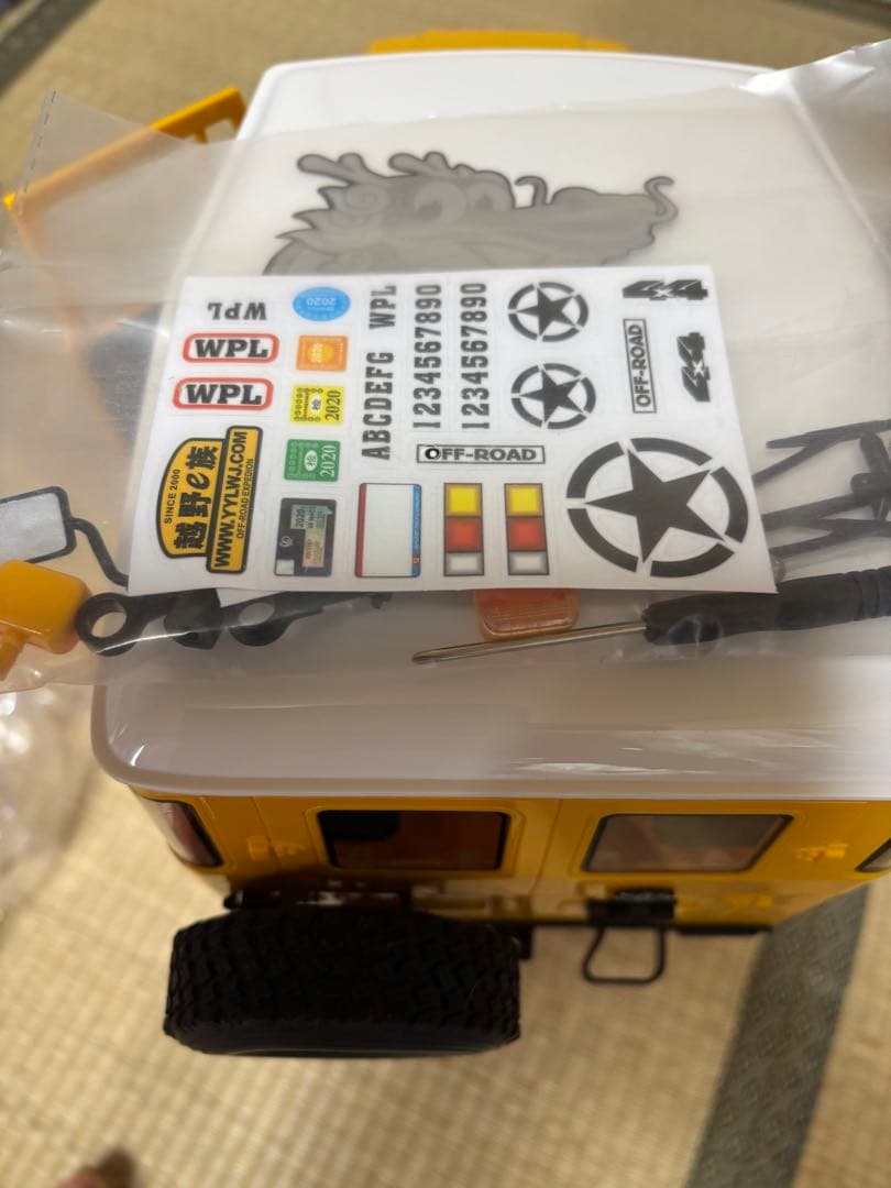 ラジコンカーWPLC34トヨタ ランドクルーザーF40フルセット