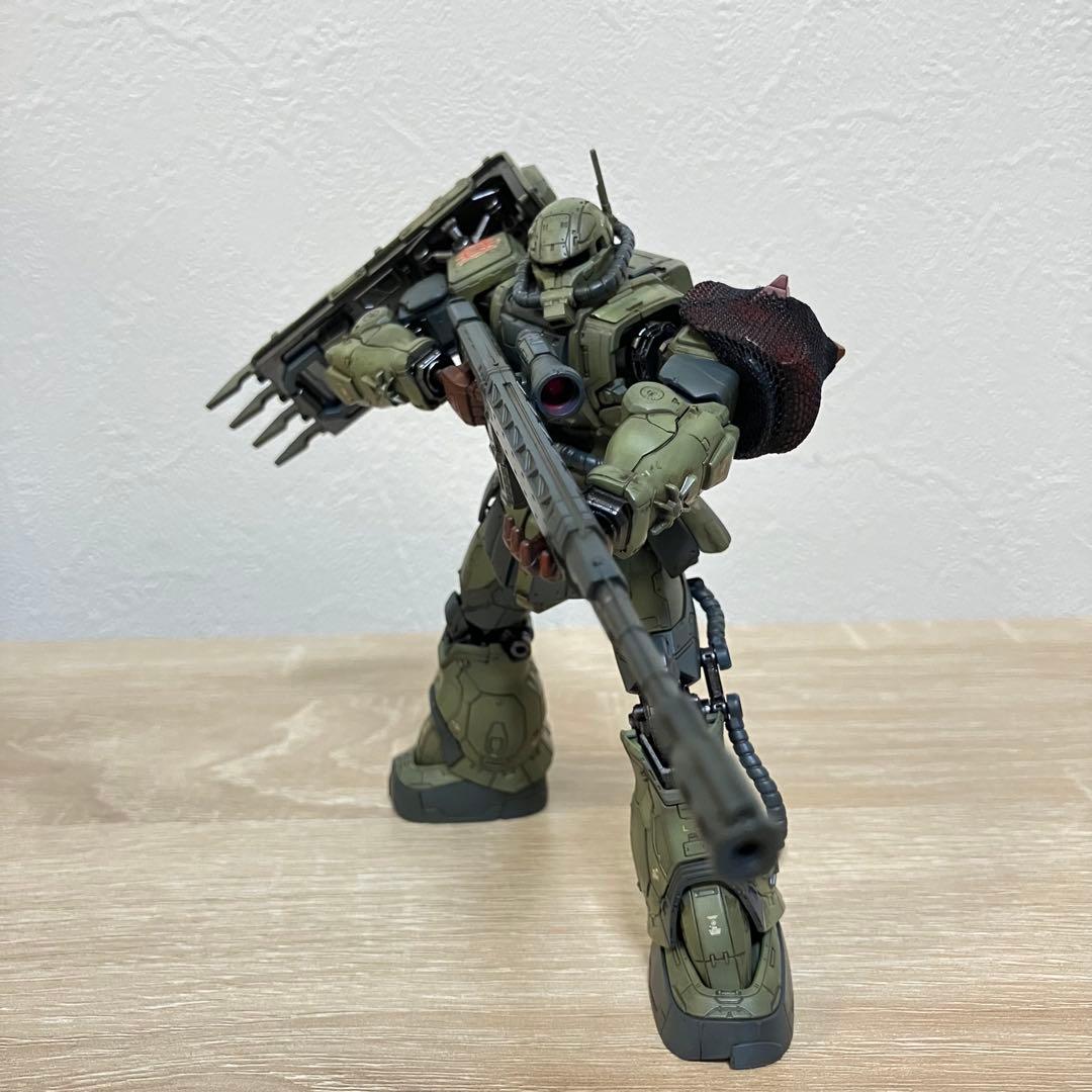 hg ザクⅡ F型 ソラリ機 ルショーン機 チャブス機 ケイル機