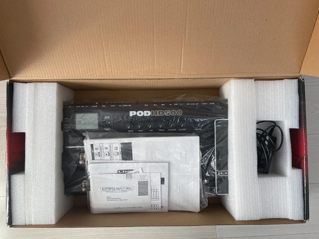 【3/18までの特価】 LINE6 POD HD500▲マルチエフェクター