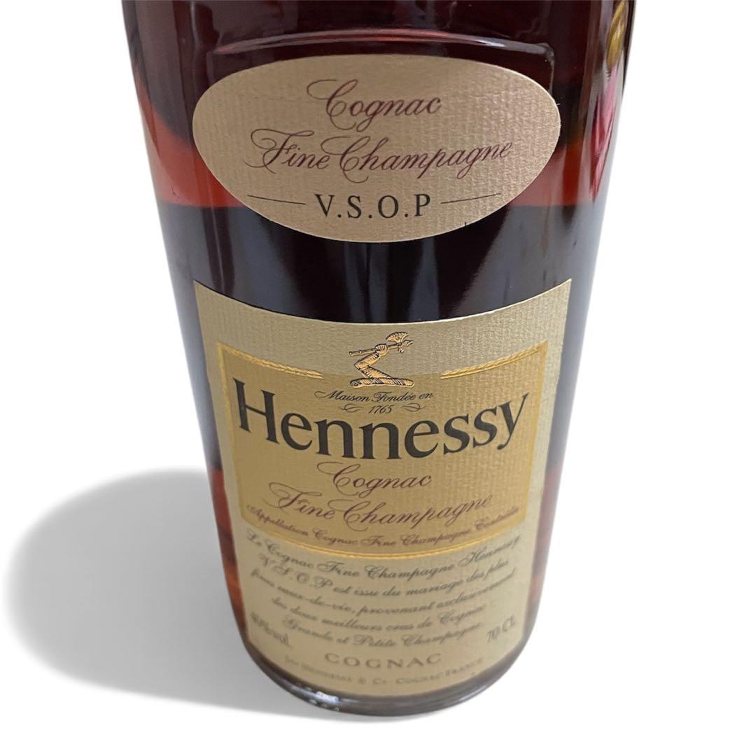ヘネシー VSOP ファインシャンパーニュスリム ボトルクリアボトルコニャック