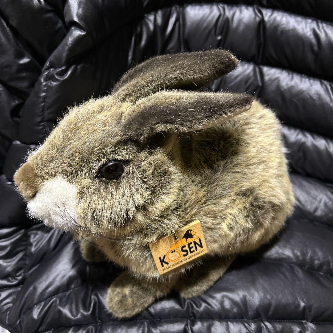 KOSEN ケーセン　ぬいぐるみ　うさぎ　ベージュ　座り　タグ付き❣️