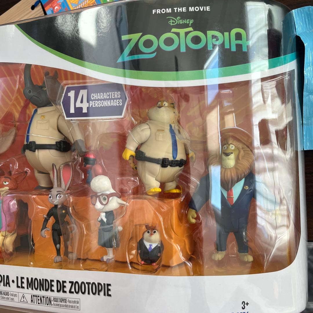 ズートピア なかよしコレクションわいわいセット　フィギュア