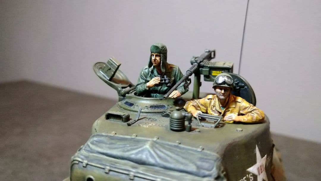 M4EG8 シャーマン戦車 1/35 スケール　朝鮮戦争仕様