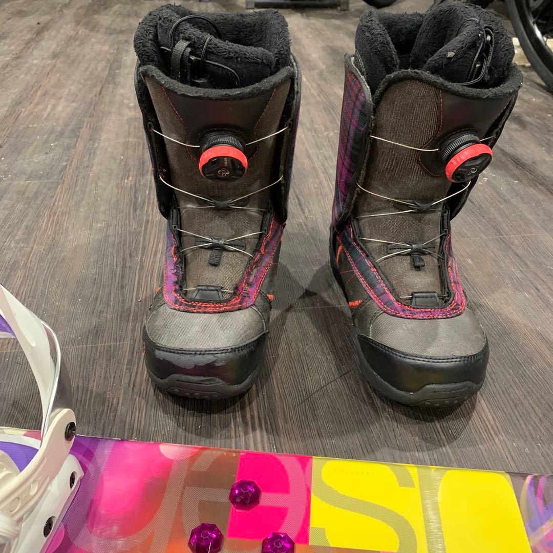 大阪引取でもok スノーボード　3点セット　K2　収納ケース付き