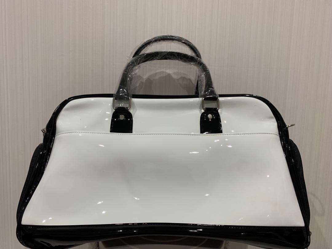 PEARLY GATES ゴルフバッグ ホワイト/ブラック