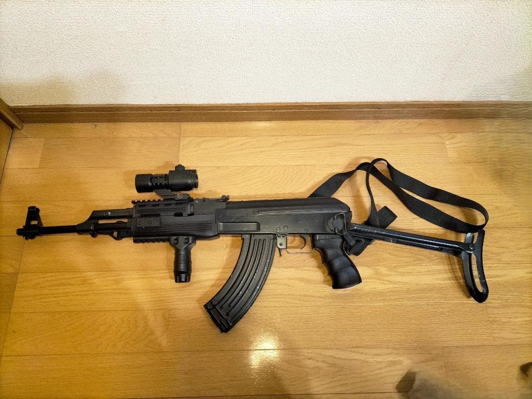 東京マルイAK-47S　外装カスタム　付属品あり