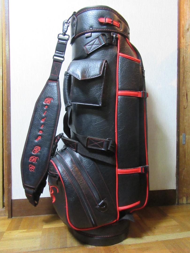 ★☆★訳あり★BELDING★ゴルフバック★黒★☆★