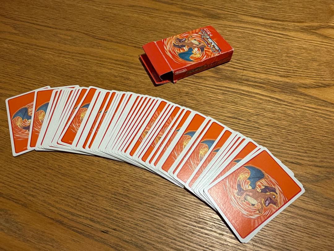 ポケットモンスター ファイアレッド ポケモン トランプ 赤