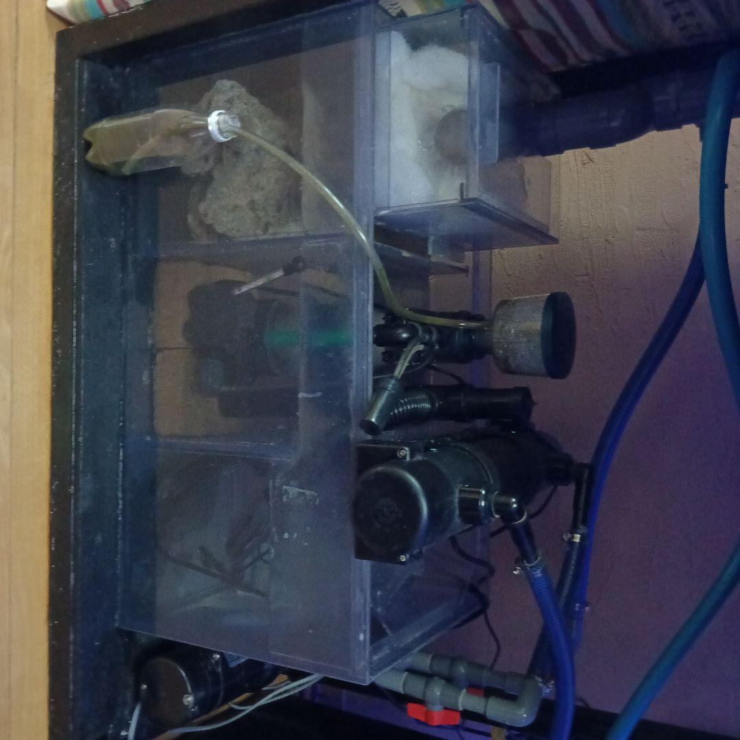 90x45x45ガラスオーバフロー水槽セット