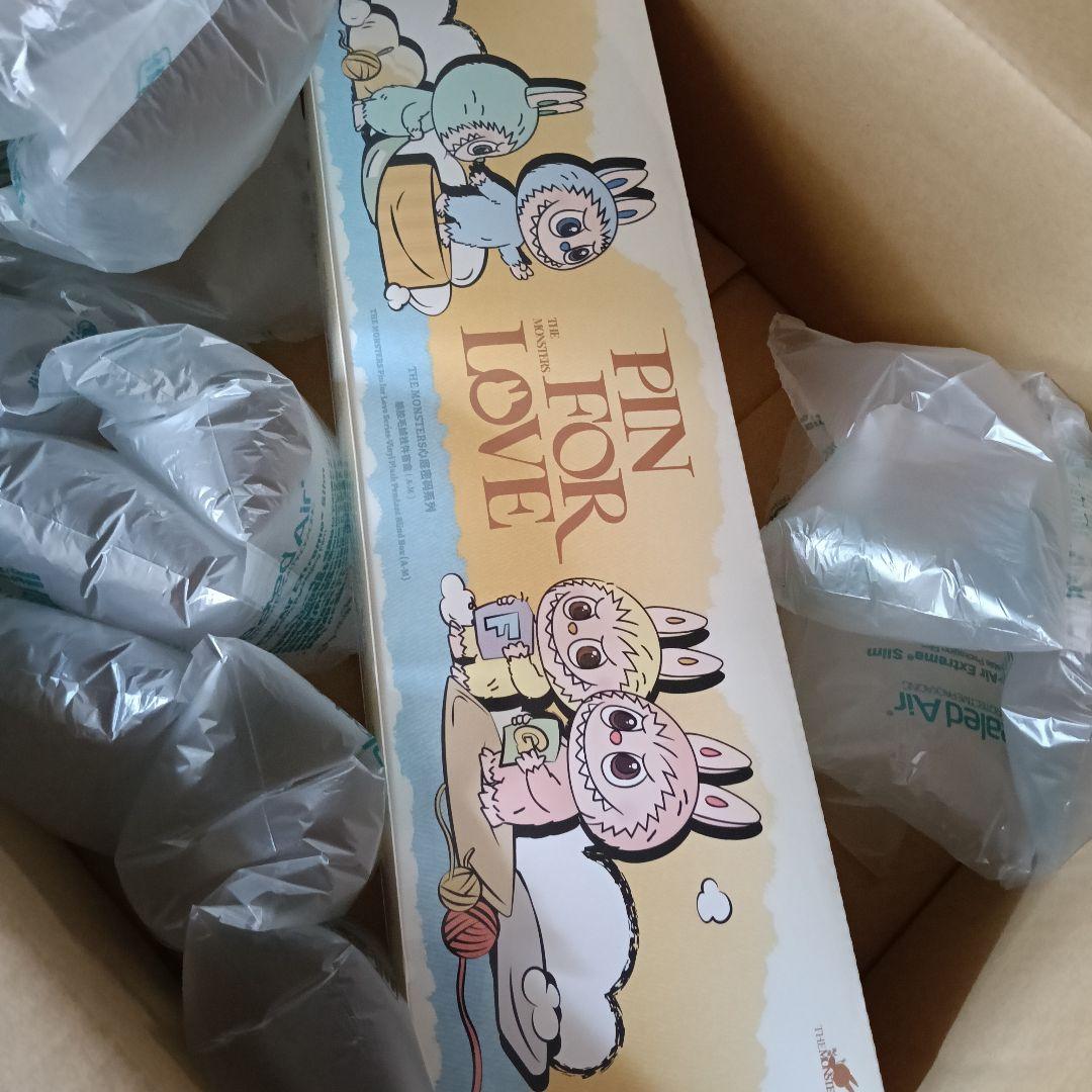 未開封/正規品 4個 ラブブ イニシャル PinforLove ミニラブブ