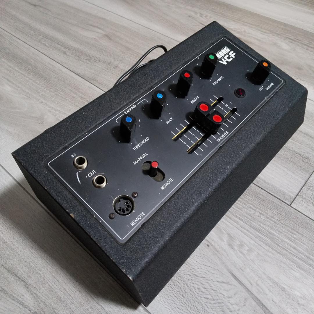 【70年代ビンテージ】KORG V.C.F FK-1フィルター(フットペダル付)