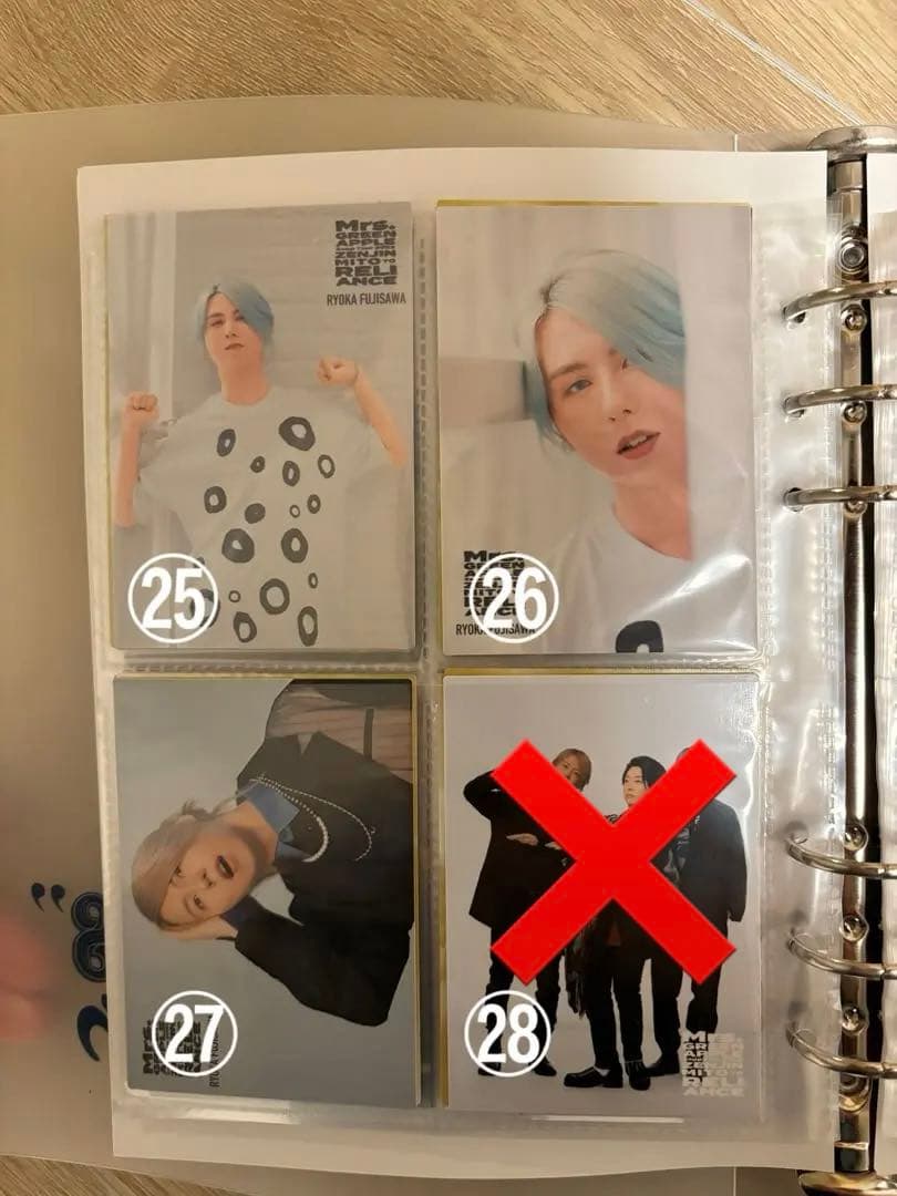 Mrs. GREEN APPLE フォトセ(バラ売り可)