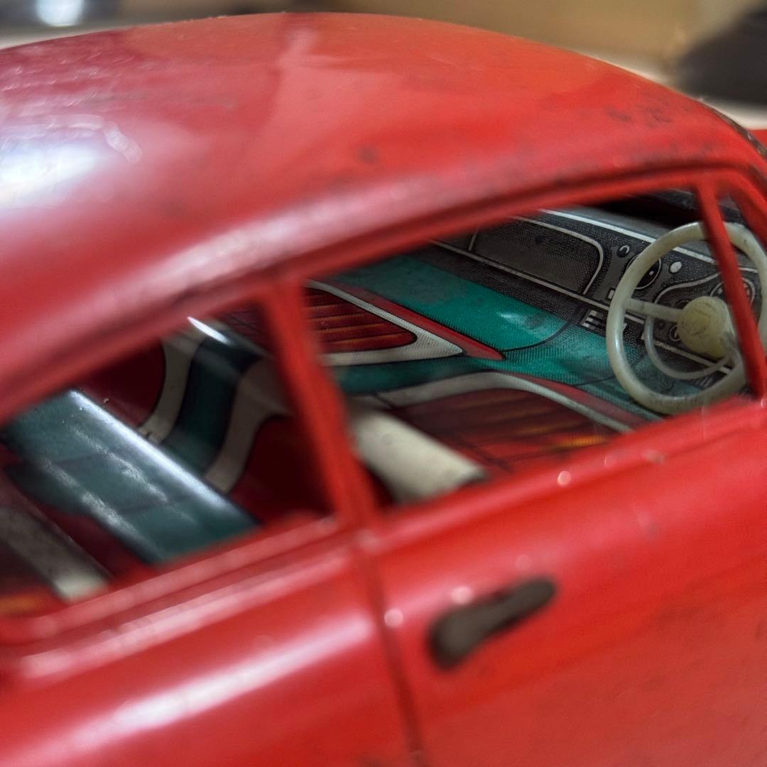 【古いブリキの自動車】ASTOM MARTIN DB6 アサヒ玩具 007