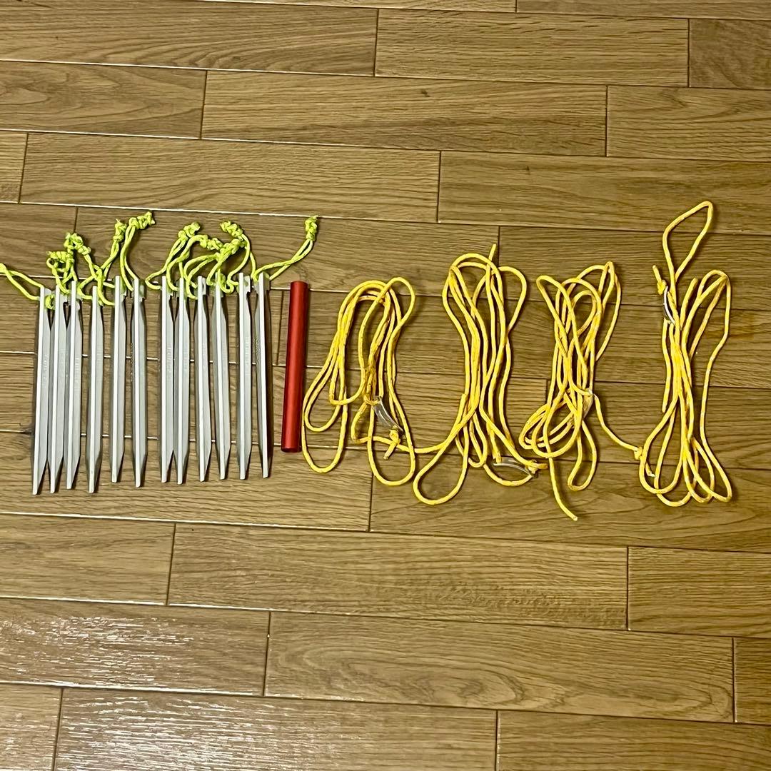 ［モンベル］ステラリッジテント2　レインフライ　グランドシート　セット