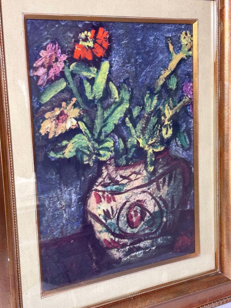 ✨アンティーク ナルミ [陶板画]