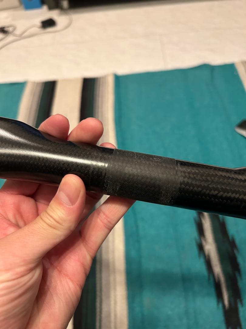 廃盤　レア　TIME カーボンハンドル　エルゴドライブ