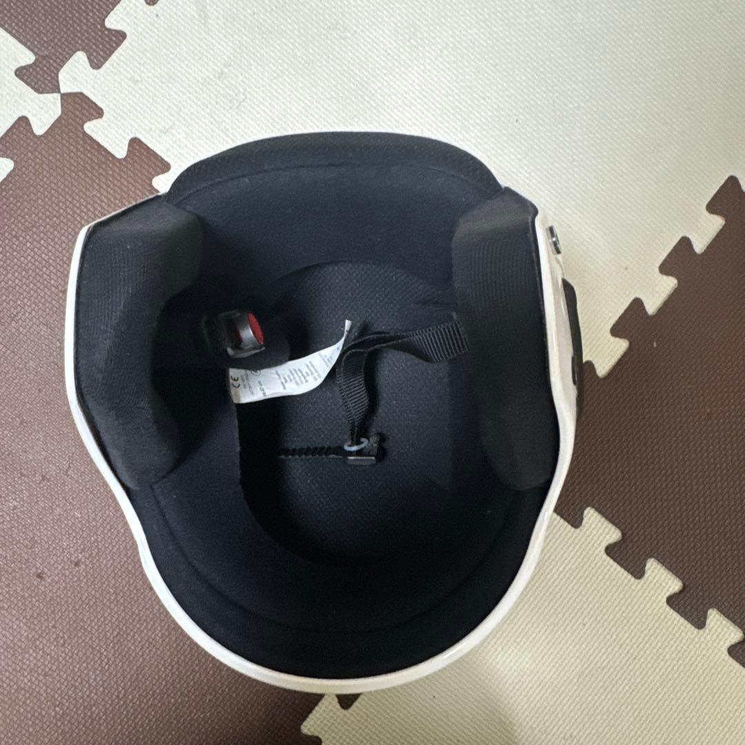 uvex ヘルメット ホワイト 収納袋付き 56-57