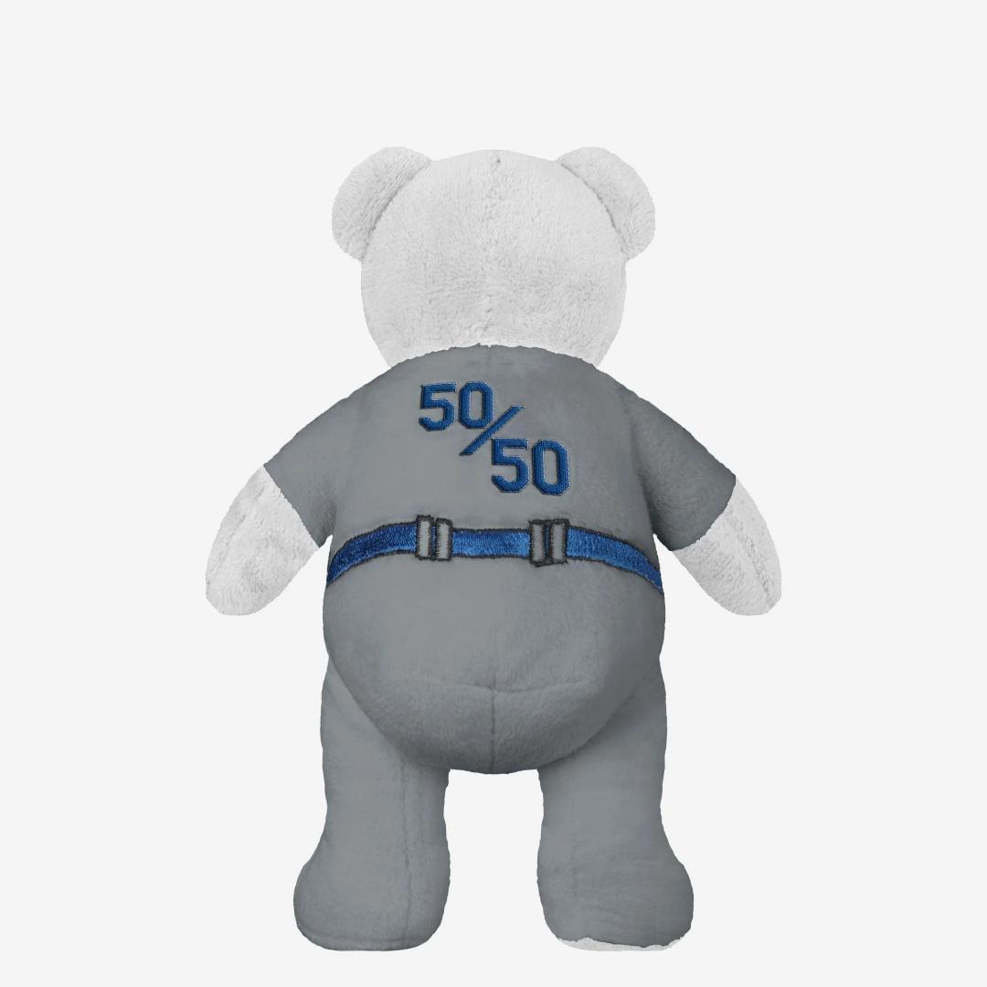 【大谷翔平/50本塁打＆50盗塁/クマ/ぬいぐるみ】ドジャース/白/150個限定